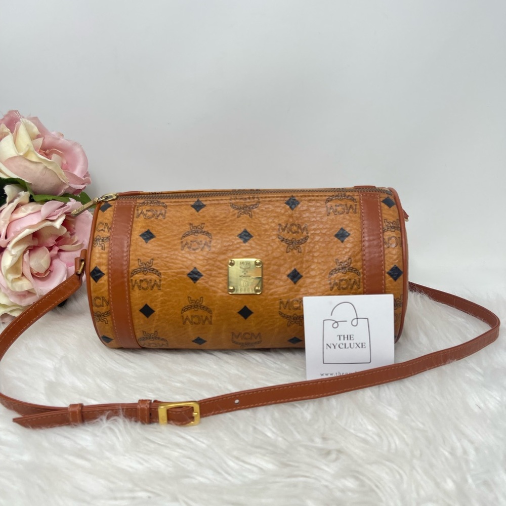 MCM oblong Crossbody